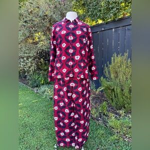 Marimekko Red and Black Pajama Set